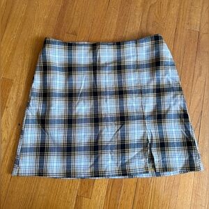 Urban Outfitters Black and Yellow Plaid Skirt